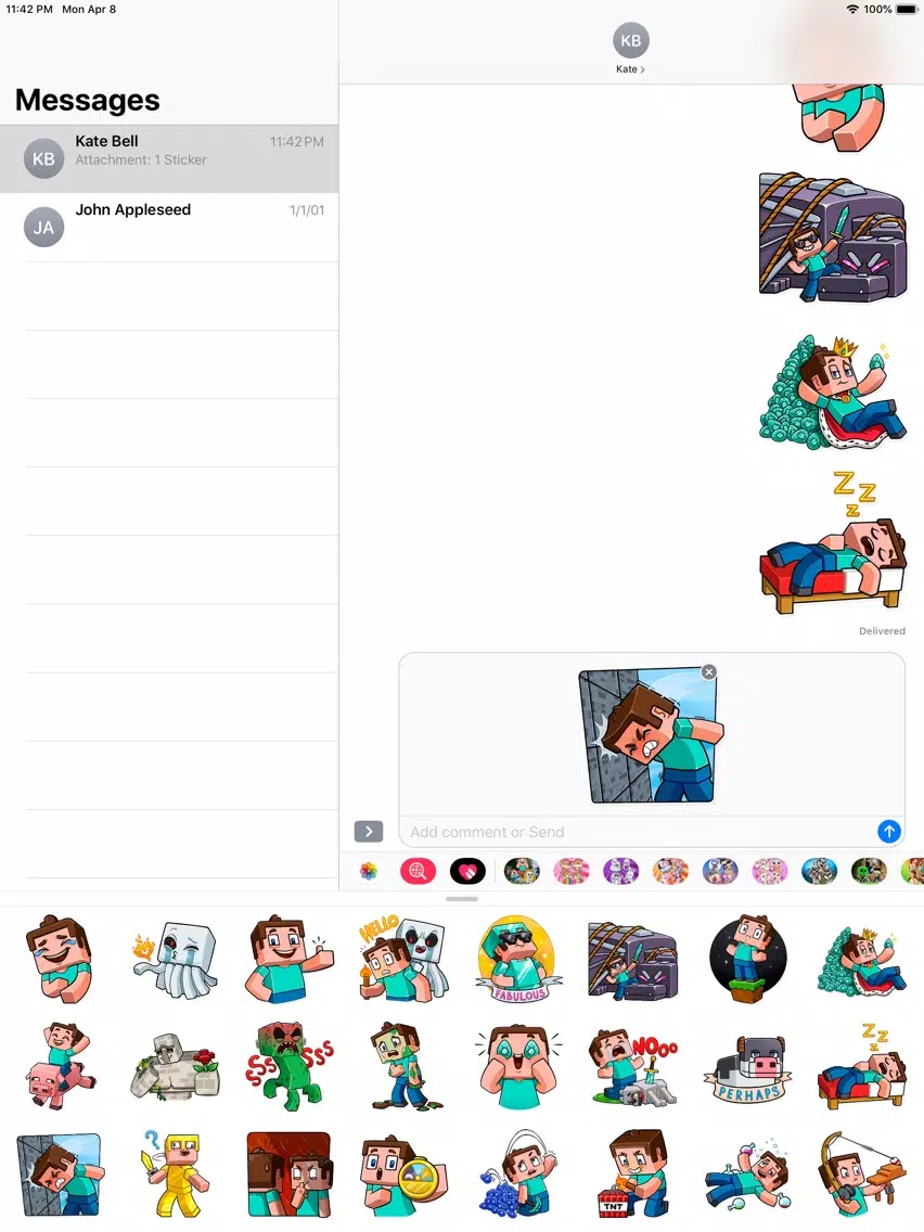 Build Block & Craft stickers iPad Screenshots