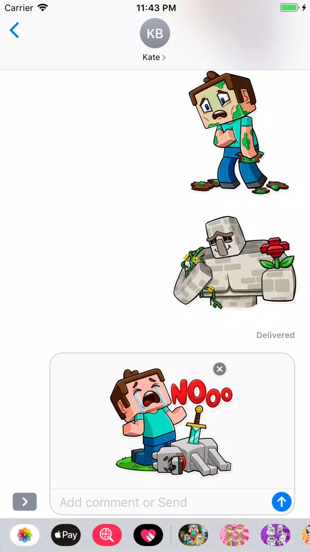 Build Block & Craft stickers Screenshots