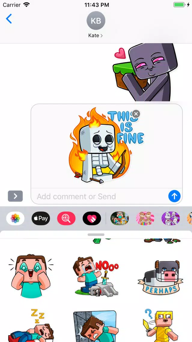 Build Block & Craft stickers Screenshots