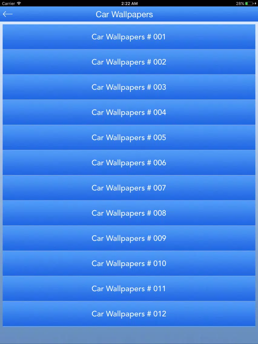 Best Car Wallpapers iPad Screenshots