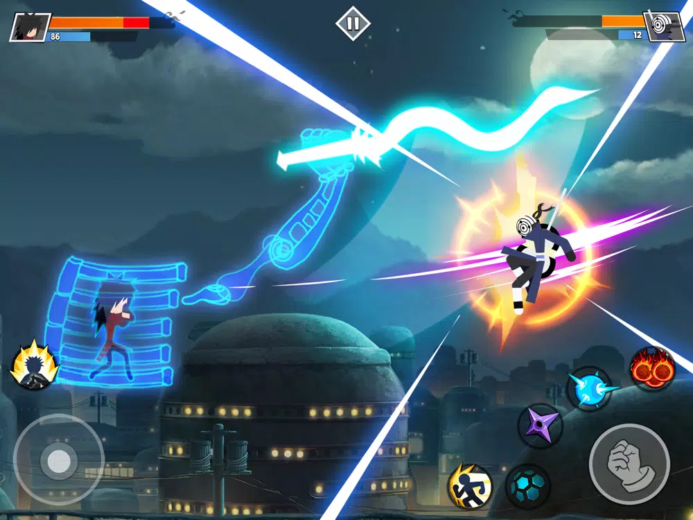 Capturas de tela do Stickman Brawl :Super Warriors iPad 