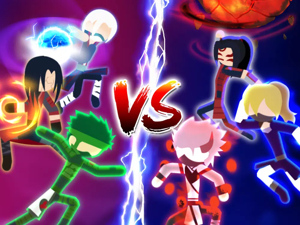Capturas de tela do Stickman Brawl :Super Warriors iPad 
