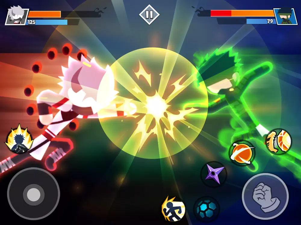 Capturas de tela do Stickman Brawl :Super Warriors iPad 