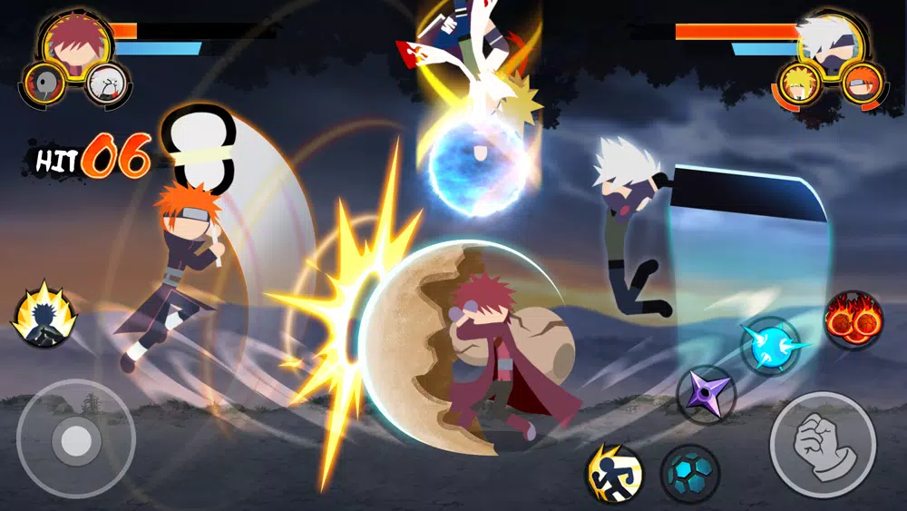 Capturas de tela do Stickman Brawl :Super Warriors