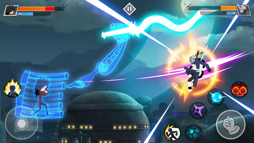 Capturas de tela do Stickman Brawl :Super Warriors