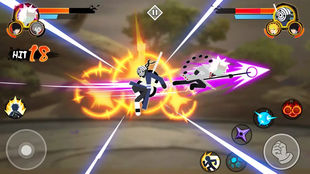 Capturas de tela do Stickman Brawl :Super Warriors