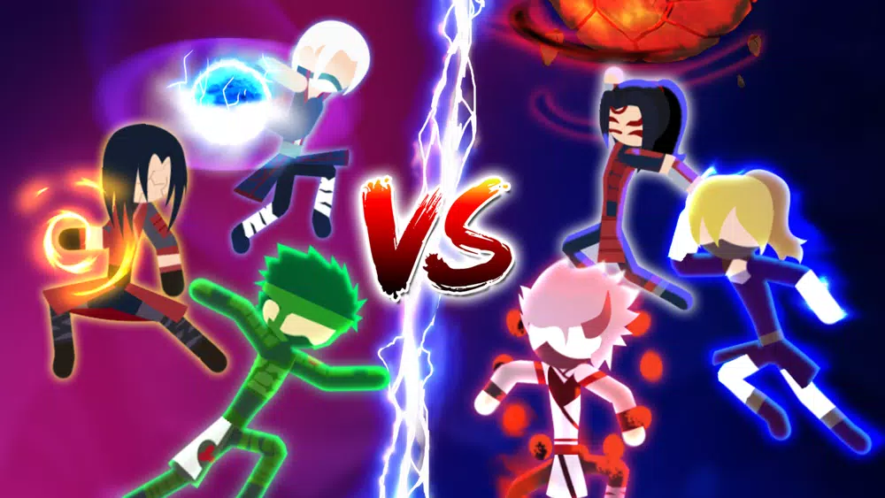 Capturas de tela do Stickman Brawl :Super Warriors