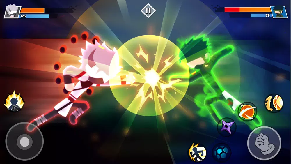 Capturas de tela do Stickman Brawl :Super Warriors