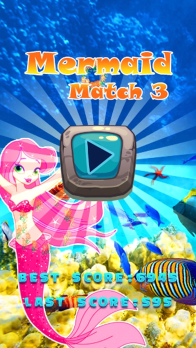 صور Mermaid Match 3 Puzzle-Mermaid Drag Drop Line Game