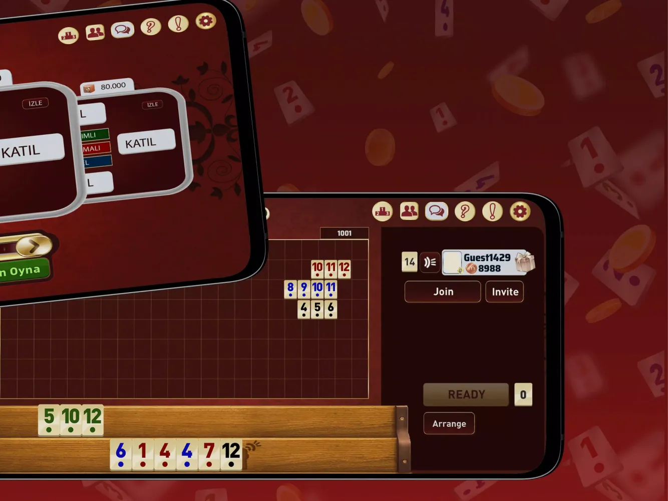Rummikub Social Screenshots