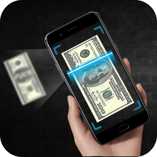 Fake money scanner prank