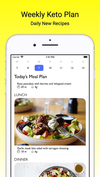 Keto Diet Meal Plans Screenshots