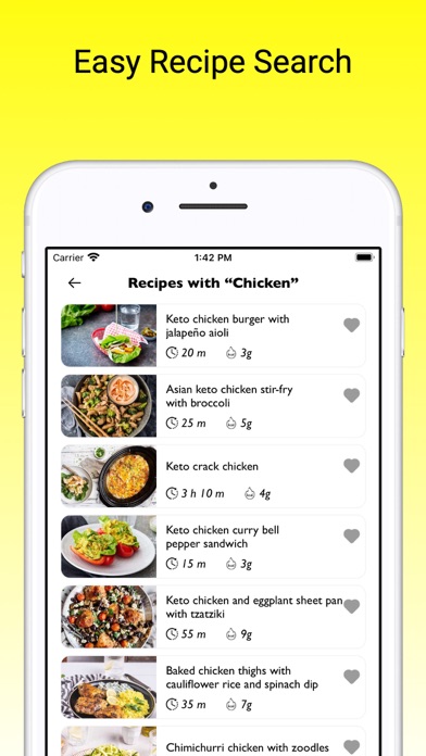 Keto Diet Meal Plans Screenshots