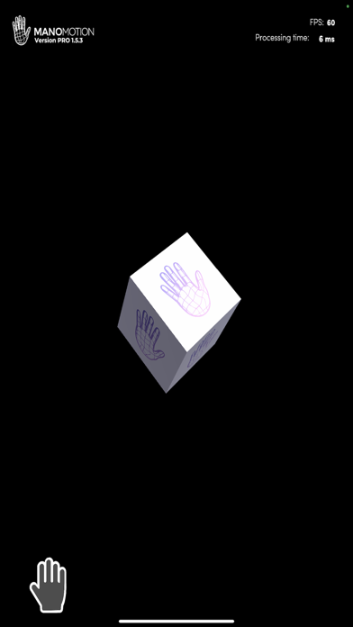 ManoMotion Hand Occlusion Screenshots