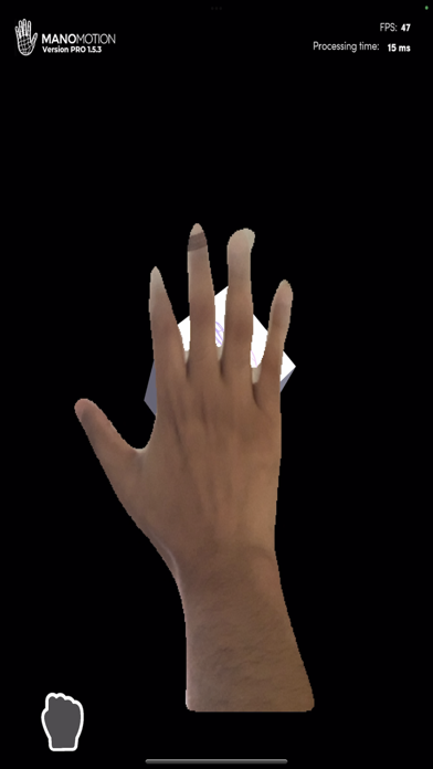 ManoMotion Hand Occlusion Screenshots