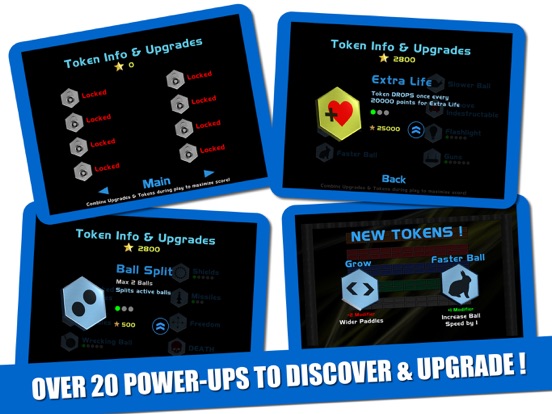 Capturas de tela do Xtreme Brick Breaker iPad 