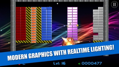 Capturas de tela do Xtreme Brick Breaker