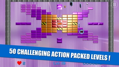 Capturas de tela do Xtreme Brick Breaker
