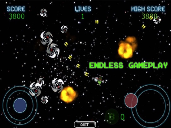 Geomatrix Space Wars iPad  স্ক্রিনশট
