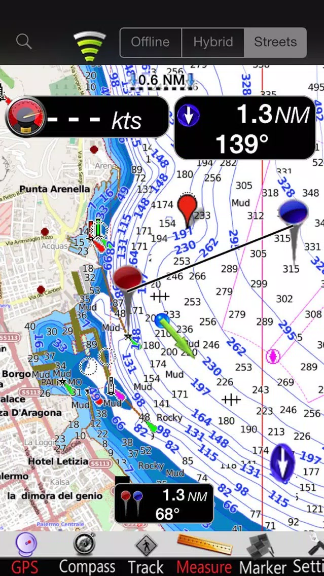 Apulia GPS Nautical Charts Screenshots