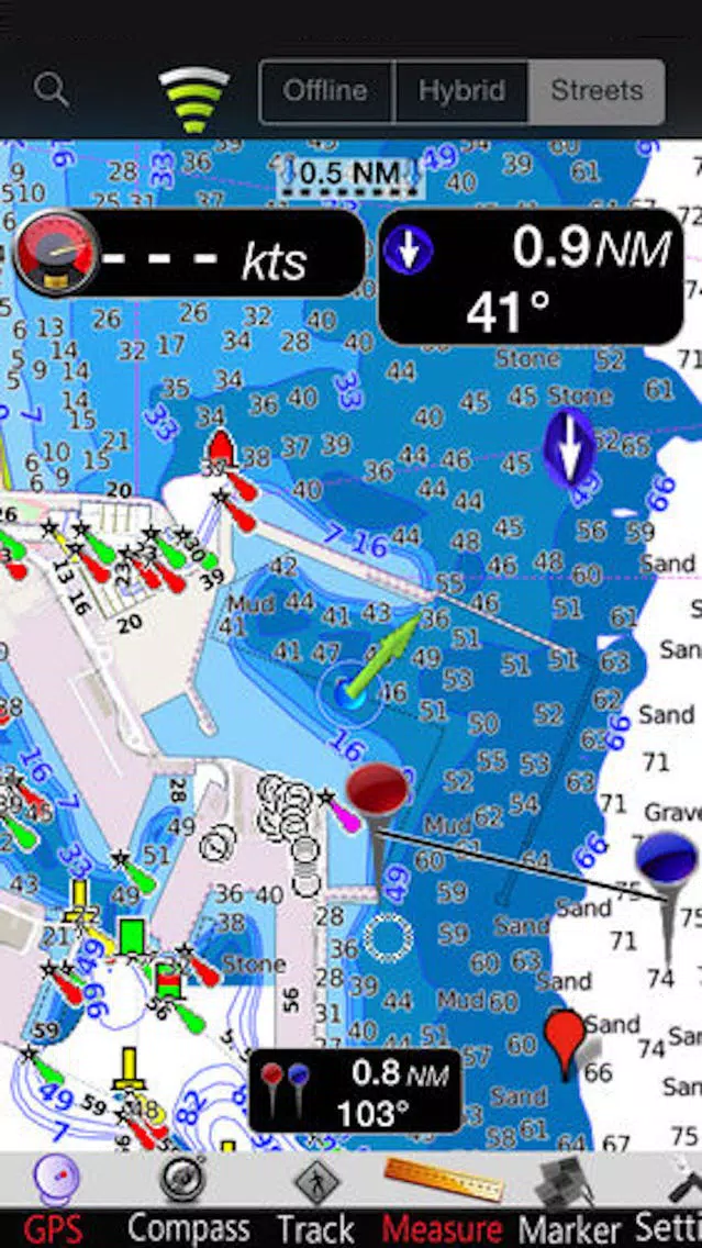 Valencia GPS Nautical charts Screenshots