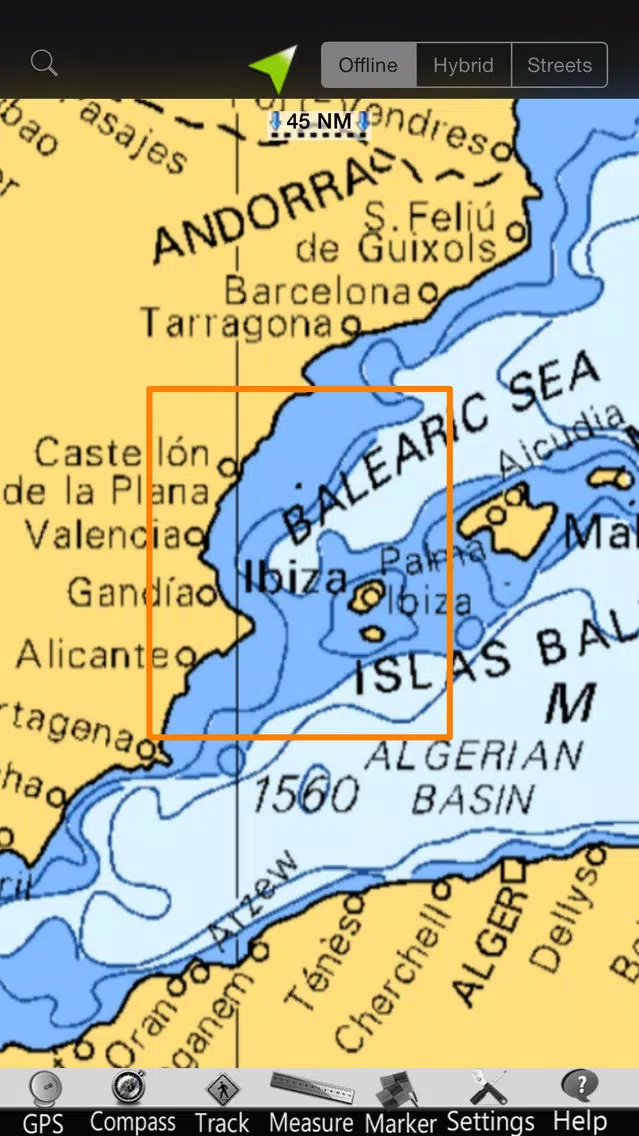 Valencia GPS Nautical charts Screenshots