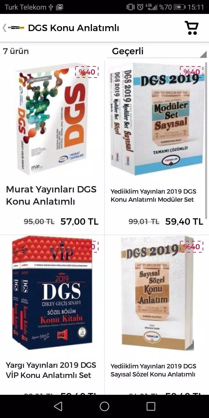 Capturas de tela do birkitapcim