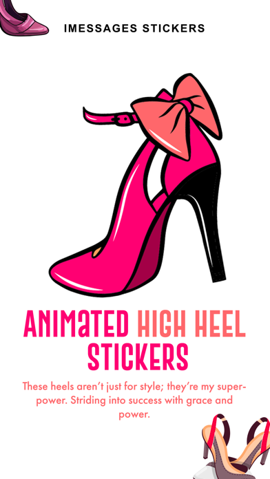 Animated HIGH HEEL Stickers Screenshots