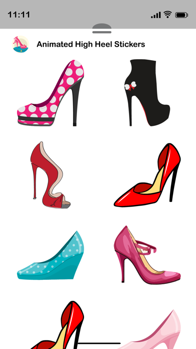Animated HIGH HEEL Stickers Screenshots
