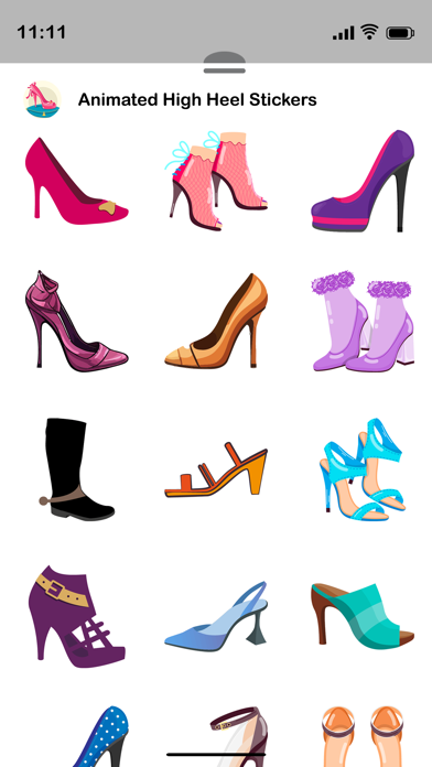 Animated HIGH HEEL Stickers Screenshots