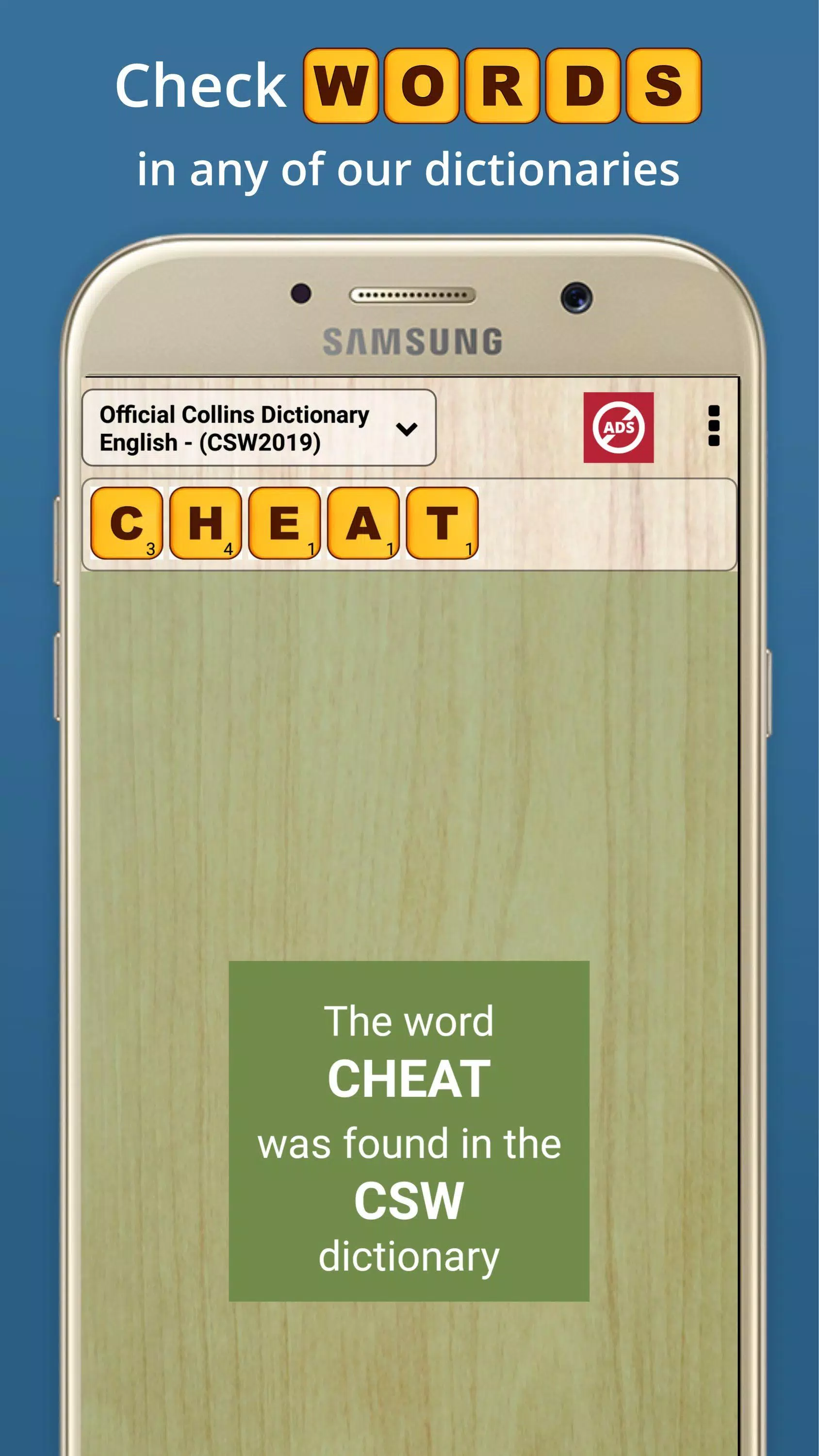 Scrabble & WWF Word Checker Screenshots