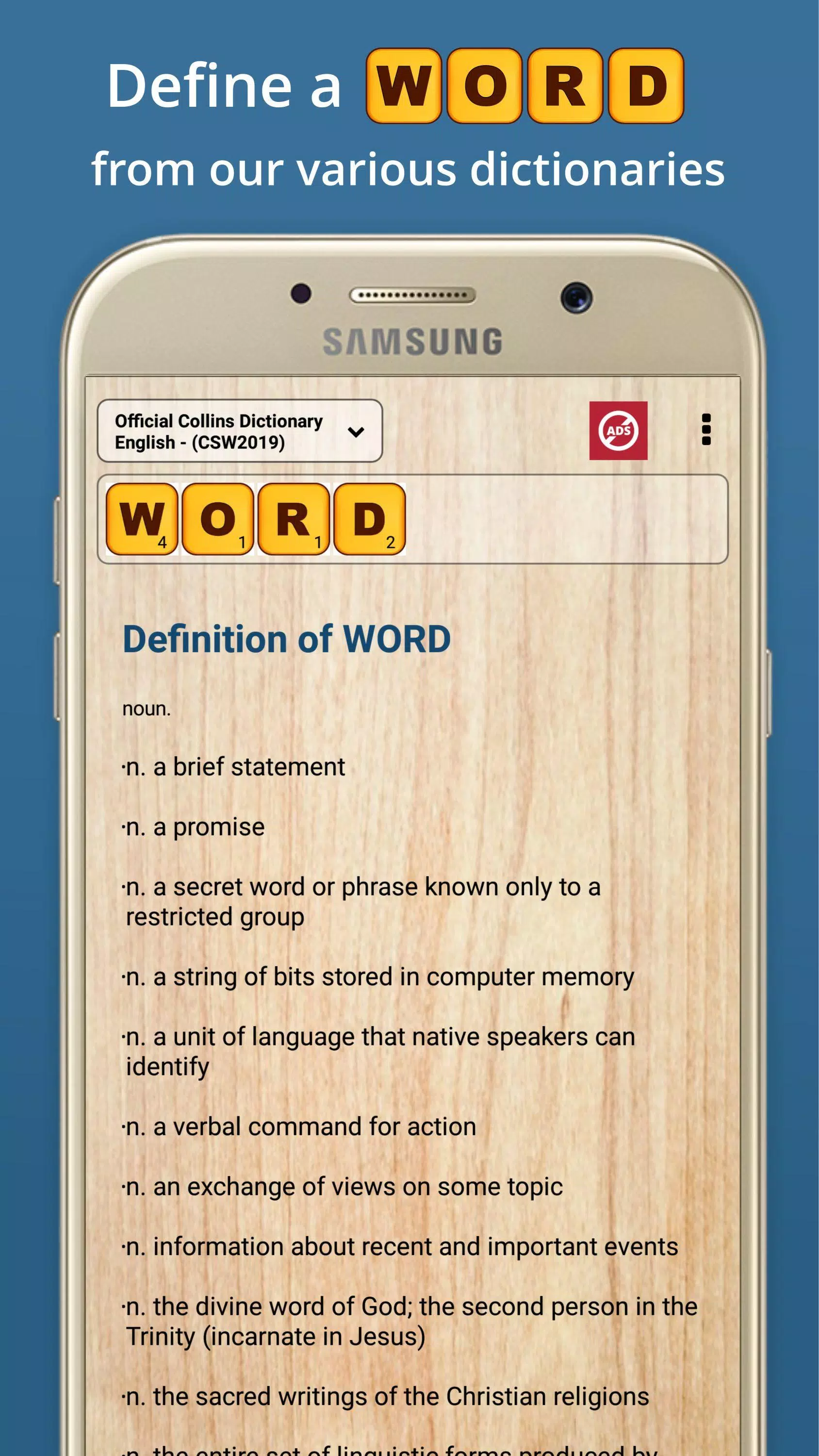 Scrabble & WWF Word Checker Screenshots