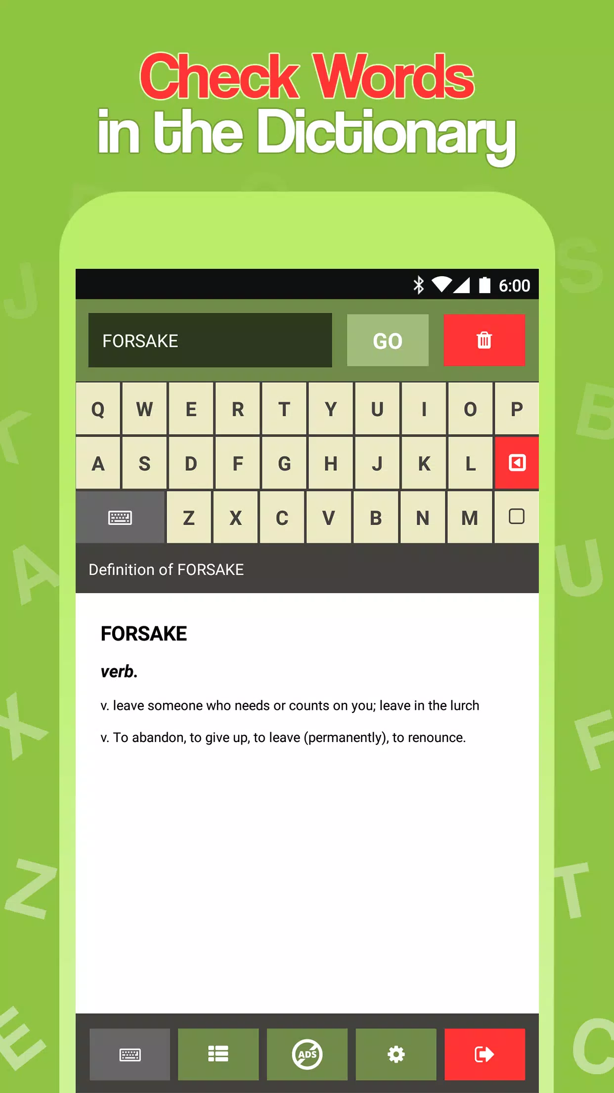 Scrabble & WWF Word Checker Screenshots