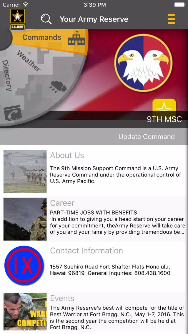 Your Army Reserve Screenshots