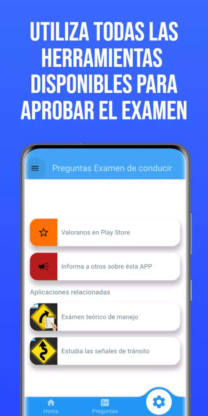 Preguntas examen de conducir Screenshots