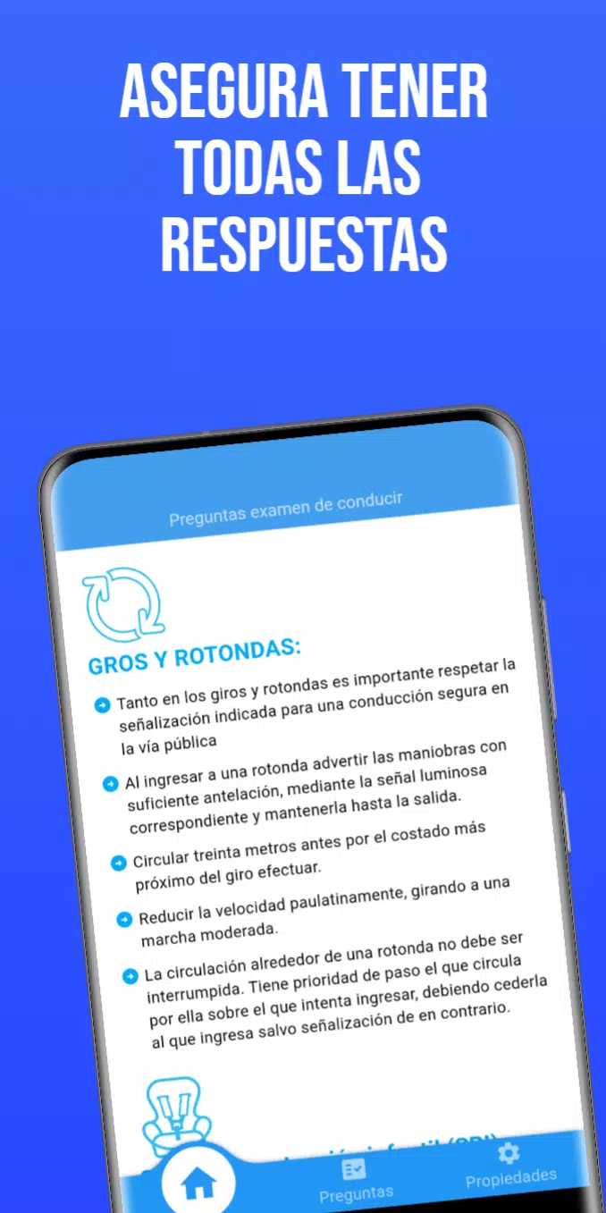 Preguntas examen de conducir Screenshots