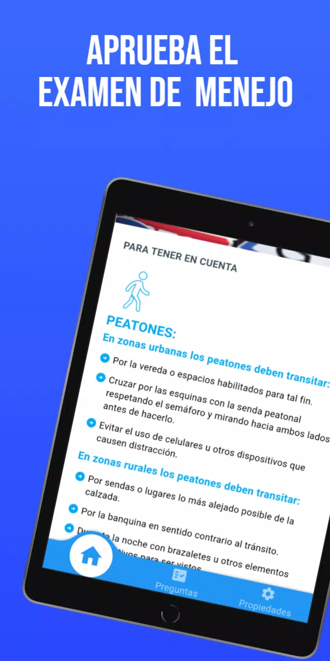 Preguntas examen de conducir Screenshots