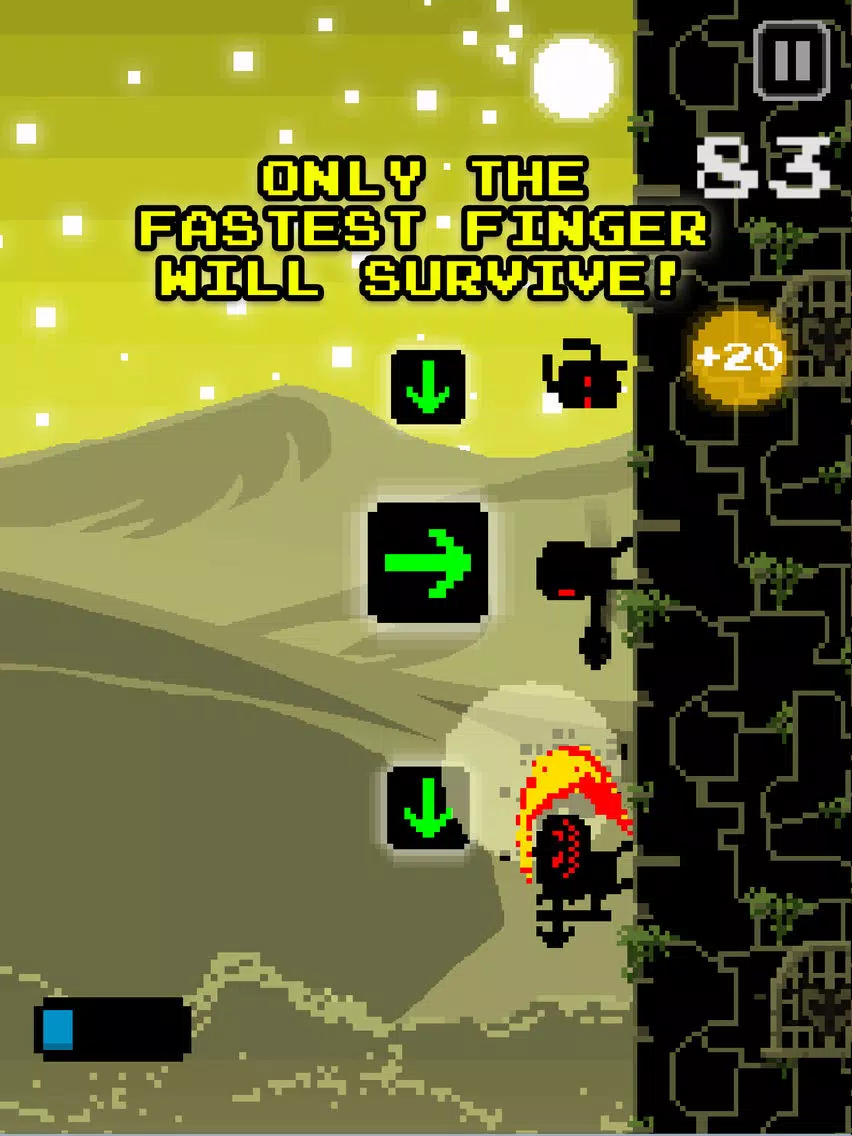 ภาพหน้าจอของ Tower Slash - Only the fastest finger will survive iPad 