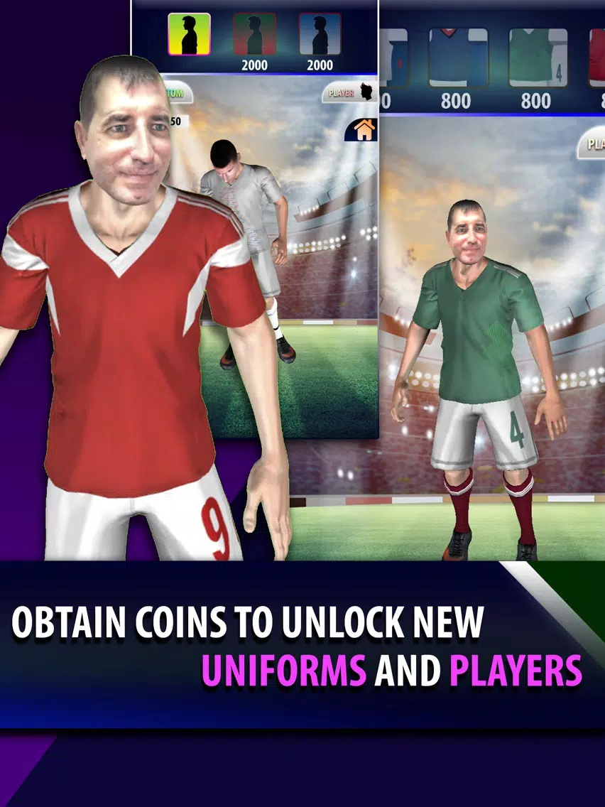 Tangkapan skrin Real Free Kicks 3D Soccer Game iPad