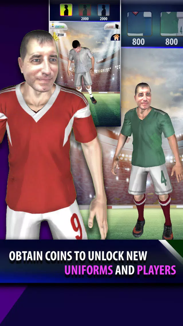 Tangkapan skrin Real Free Kicks 3D Soccer Game