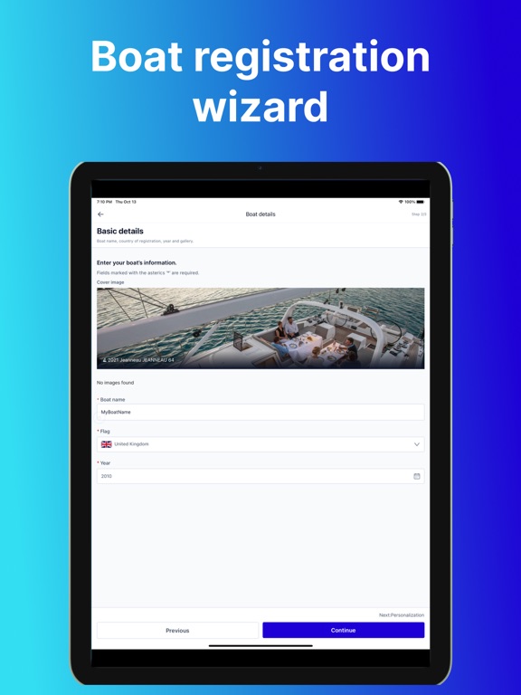 تصاویر TheBoatApp iPad