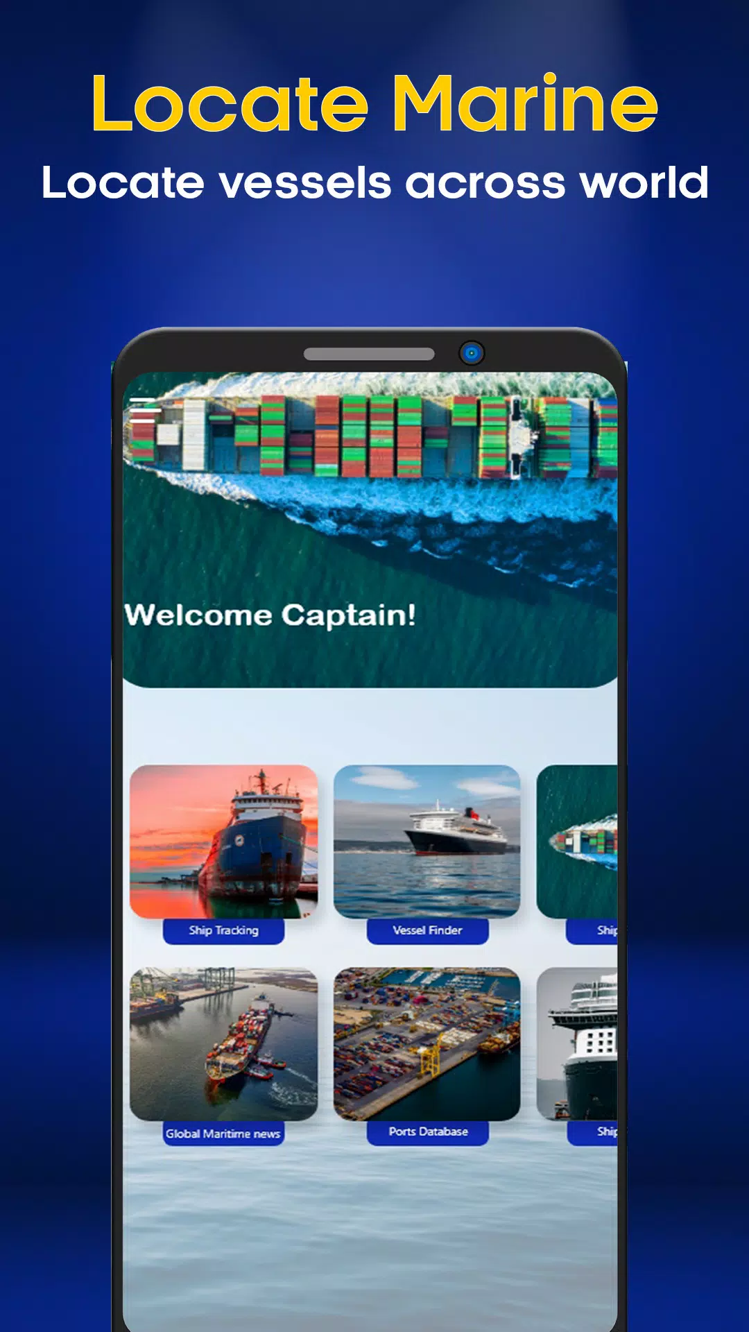 Marine traffic - Ship Position Screenshots