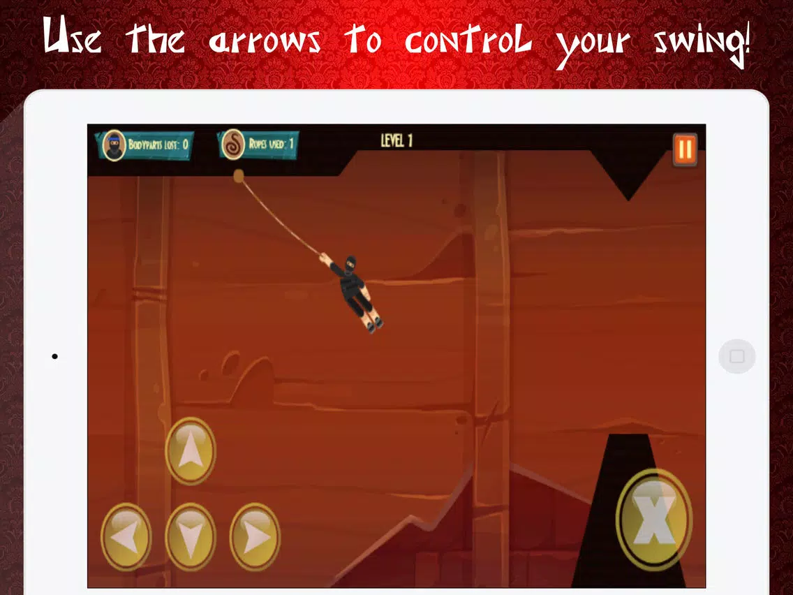 Скриншоты Ultimate Ninja Swing iPad 