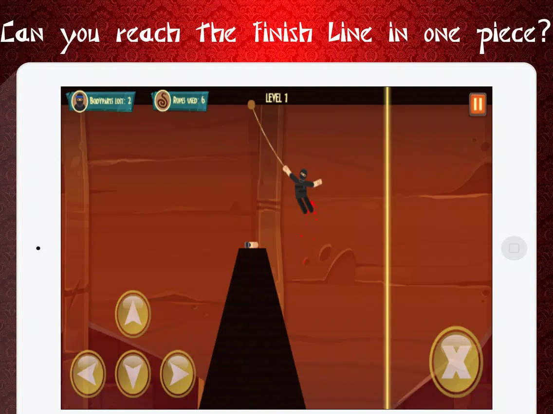 Скриншоты Ultimate Ninja Swing iPad 