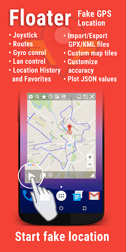 Fake GPS Location - Floater應用截圖