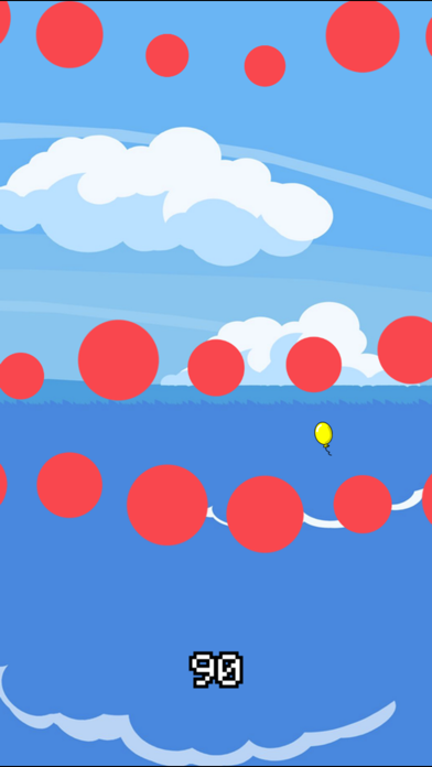 The Yellow Balloon - New Impossible Free Game for iPhone 6 Plus: iOS 8 Apps Edition Screenshots