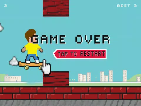 Skating Dude Justin HD - Free Pocket Edition Game iPad  স্ক্রিনশট