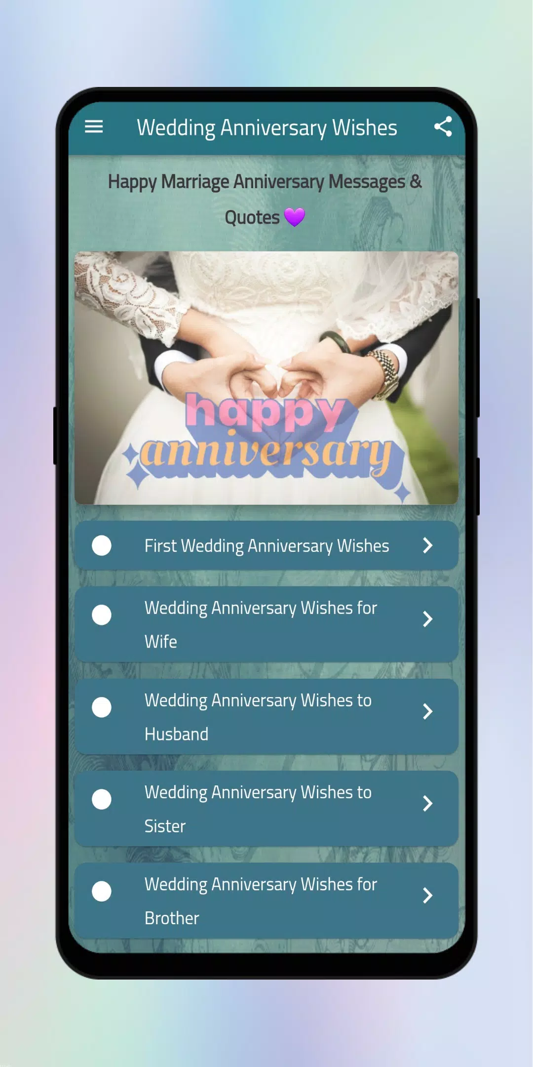 Wedding Anniversary Wishes Screenshots