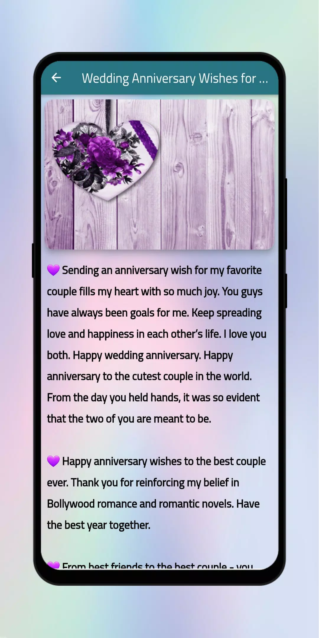 Wedding Anniversary Wishes Screenshots