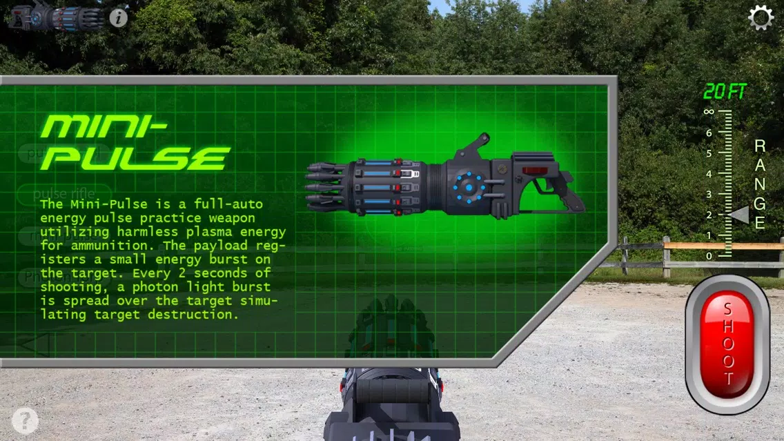 Tangkapan skrin BLAM Sci-Fi